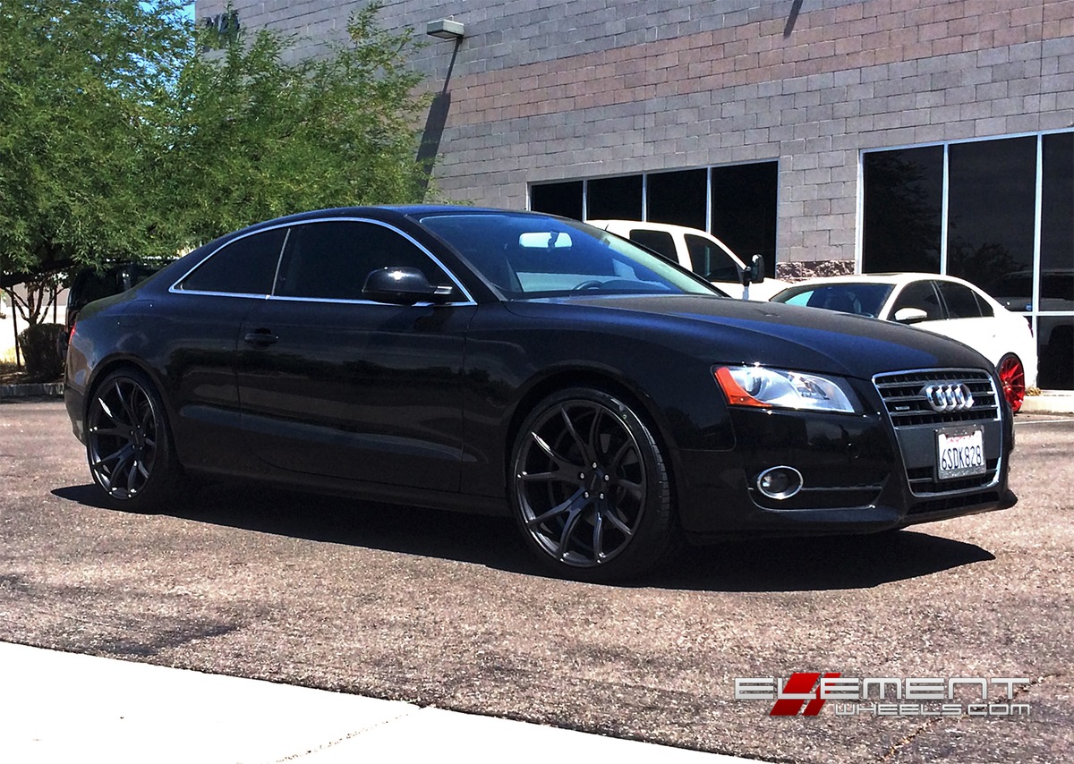 20x10 Varro VD01 Matte Graphite on Audi A5 w/ Specs