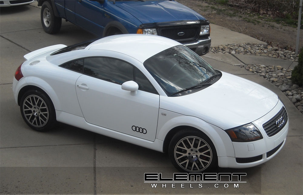TSW Donington Gunmetal w/ Mirror Face on Audi TT w/ Specs