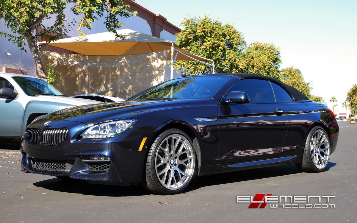 20 inch Staggered Beyern Spartan Hyper Silver on BMW 2013 6 Series w/ Specs