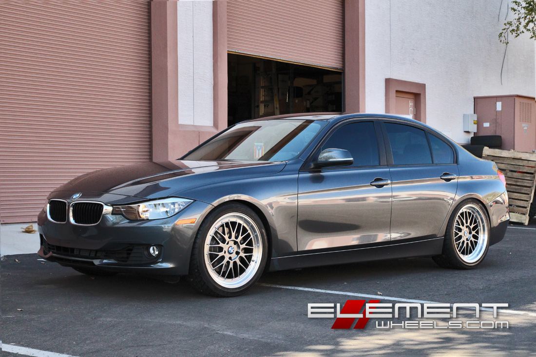 Eurotek 03 Hyperblack on 2013 BMW 3 Series w/ Specs