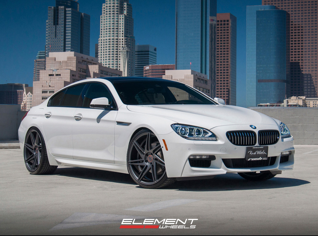 Blaque Diamond All Matte Graphite on BMW 650i 4Dr w/ Specs