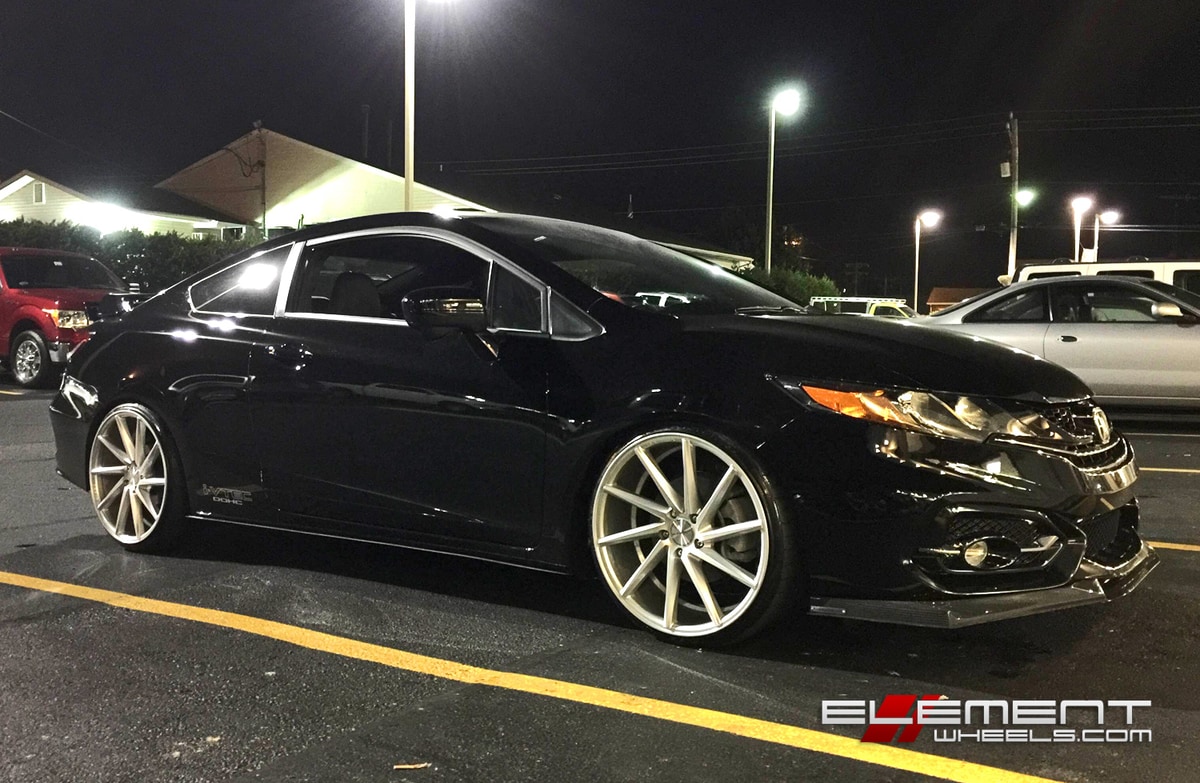 20 inch Vossen CVT on 2015 Honda Civic Si Coupe w/ Specs