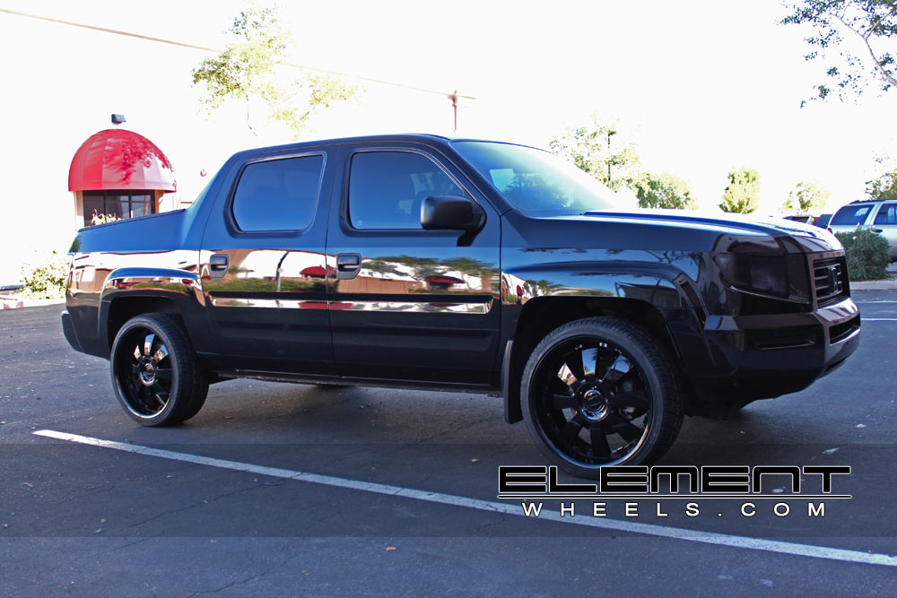 Demoda Concerto Wheels on 08 Honda Ridgeline w/ Specs