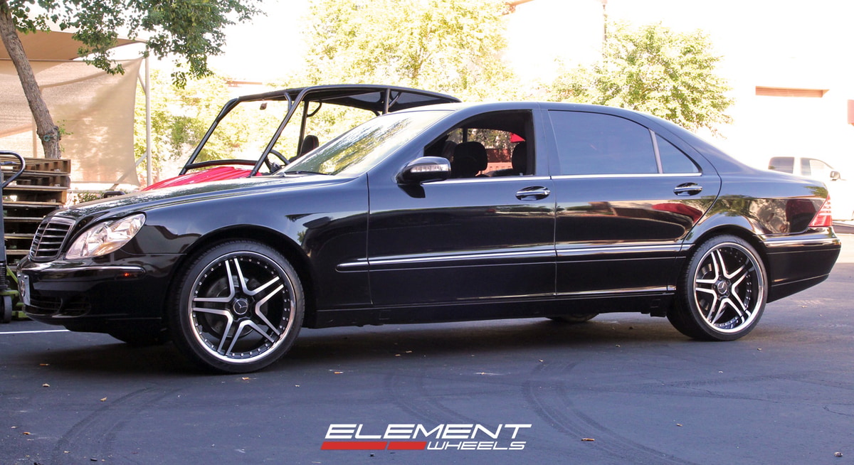 Eurosport 63 Wheels on 2005 Mercedes S Class w/ Specs