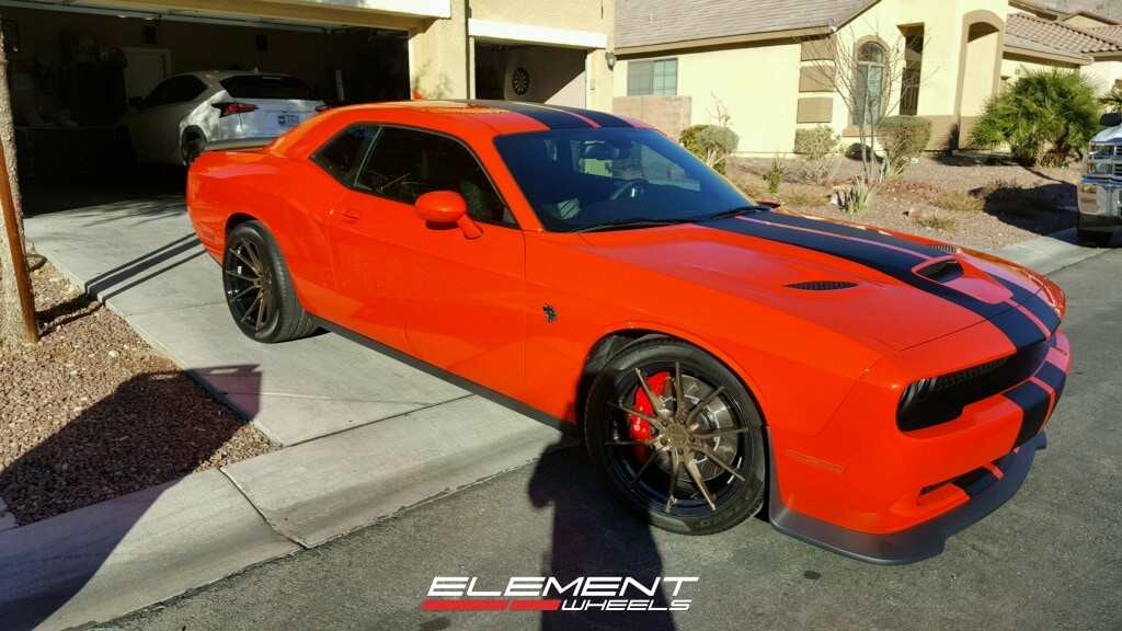Vertini RF1.2 Wheels on 2016 Dodge Challenger Hellcat w/ Specs