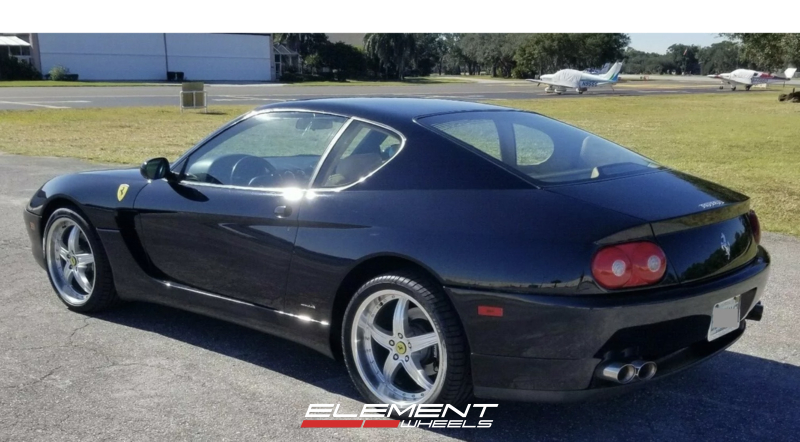 19x8.5 | 19x10 Staggered on Ferrari
