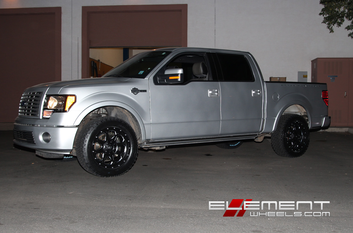 Fuel Boost Wheels on 2012 Ford F-150 w/ Specs
