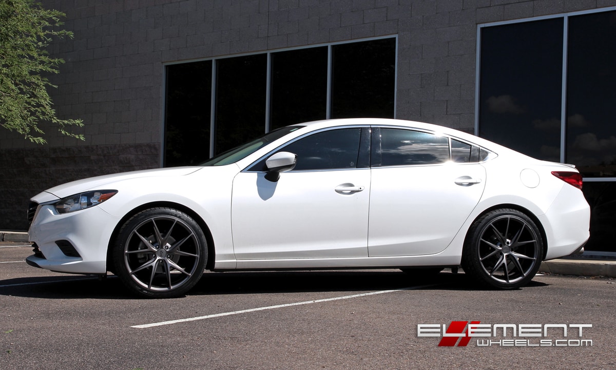 20x9 Niche Misano Anthracite on 2014 Mazda 6 w/ Specs