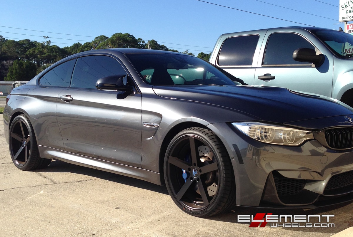 Rohana RC22 Black on 2015 BMW M4 w/ Specs