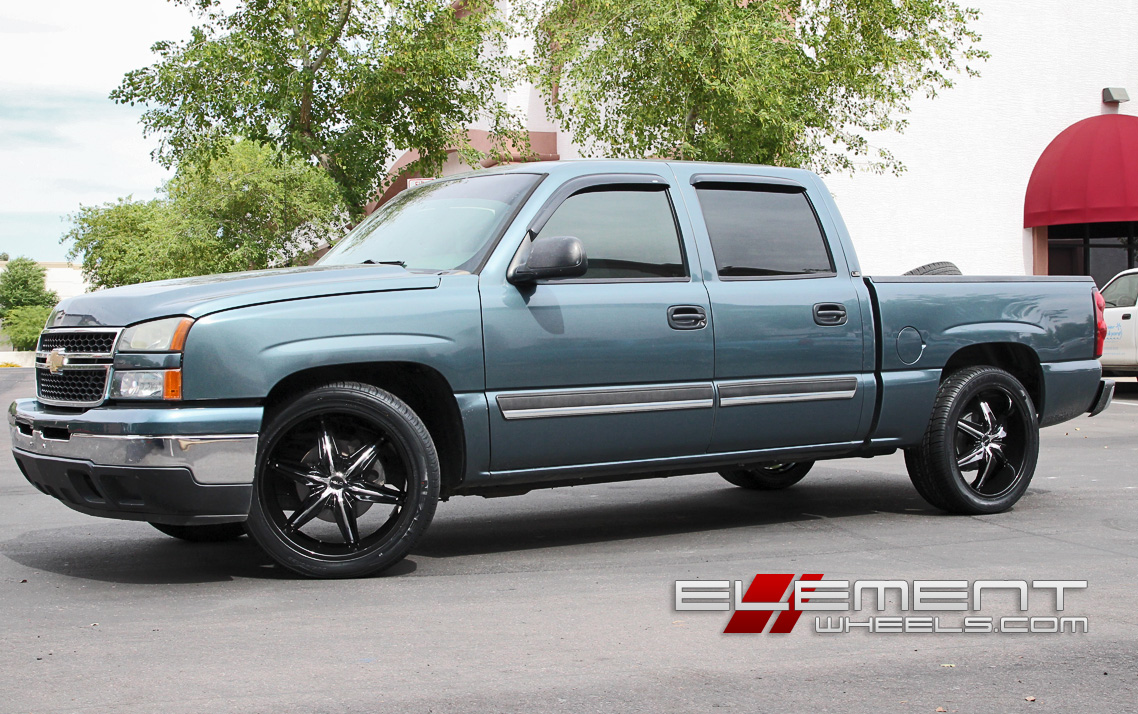 Helo HE866 wheels on 2007 Chevy Silverado 1500 w/ Specs