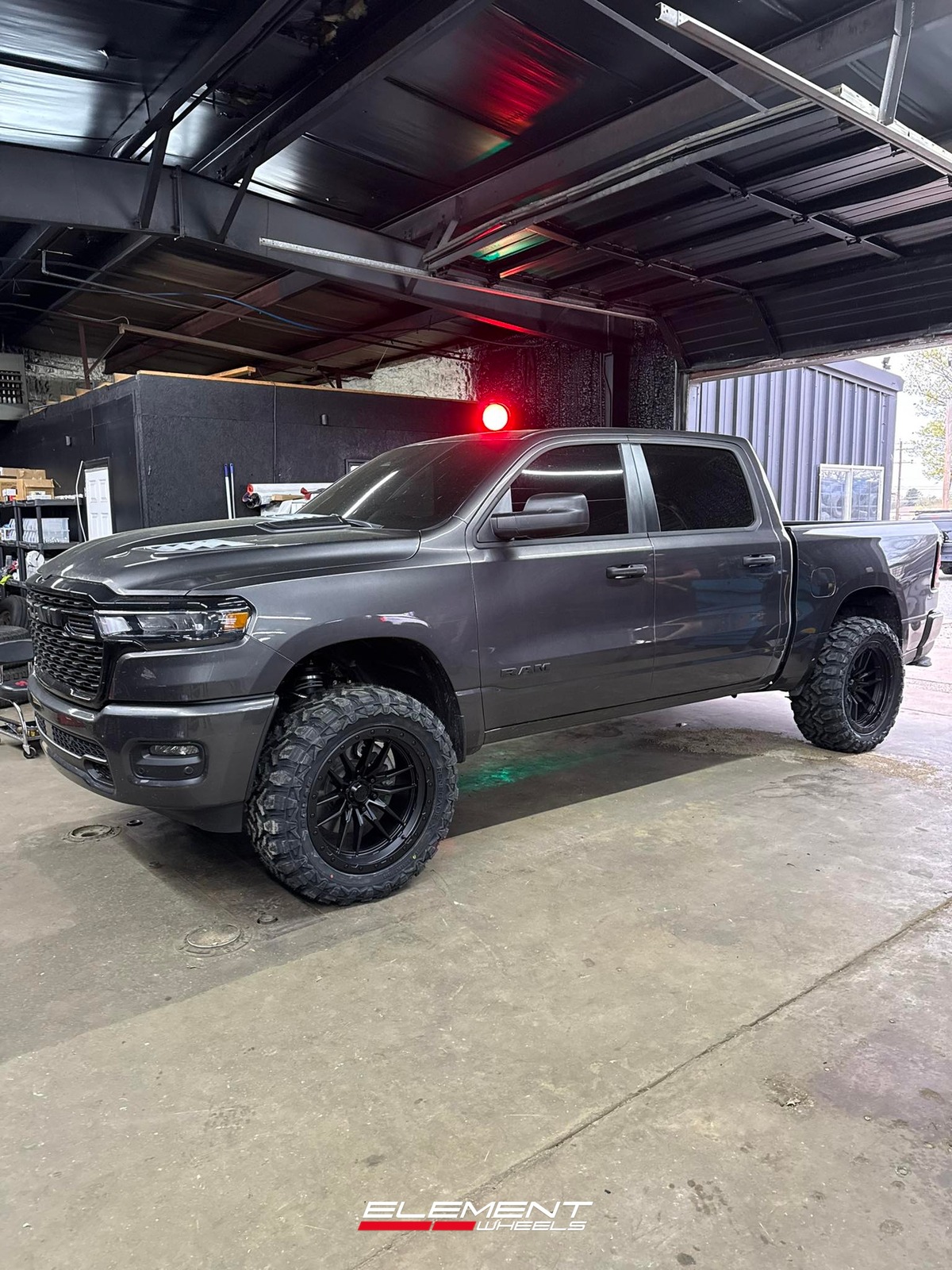 22x10 Fuel Off-Road Rebel Matte Black D679 on 2019-2025 Ram 1500