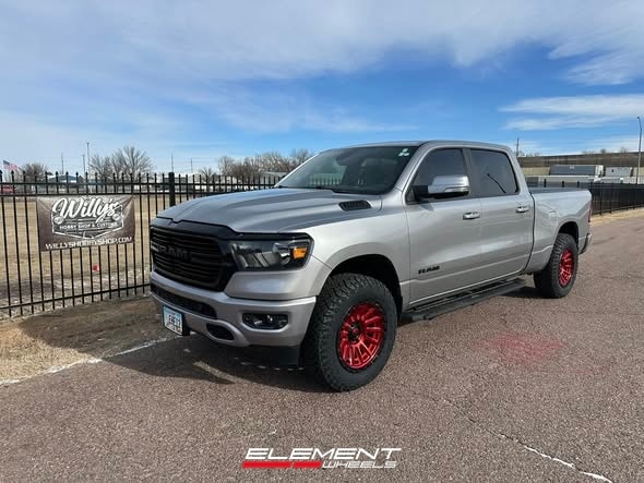20x9 Fuel Off-Road on 2019-2025 Ram 1500
