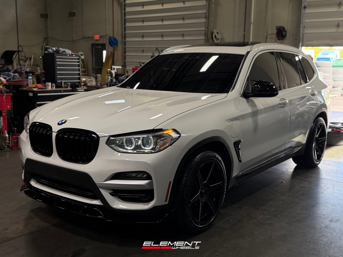20x9 | 20x10.5 Staggered Ace Alloy AFF06 Gloss Black Milled (Flow Formed)  on 2020-2024 BMW X3M