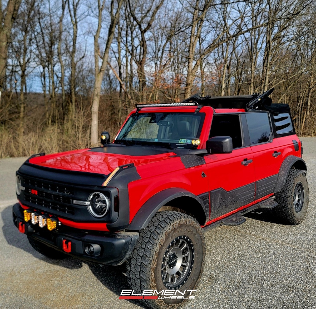 17x8.5 on 2021-2025 Ford Bronco