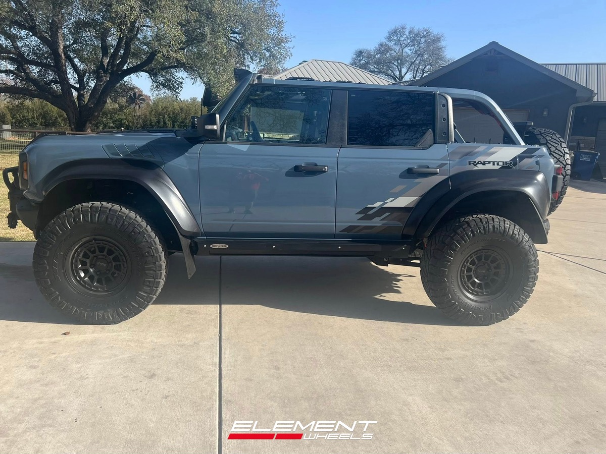 17x8.5 KMC Wheels on 2022-2025 Ford Bronco Raptor