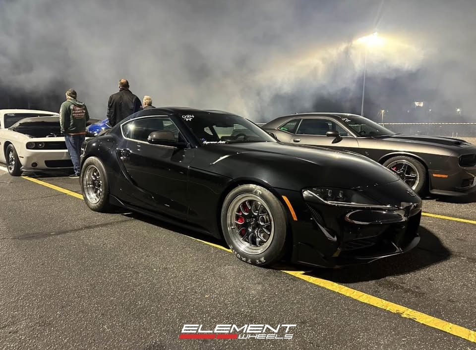 17x5 | 17x10 Staggered Weld Performance Wheels on 2019-2025 Toyota GR Supra