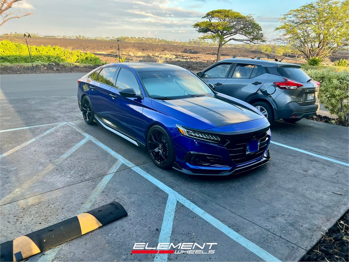 19x8.5 Curva Concepts C42 Gloss Black  on 2018-2022 Honda Accord