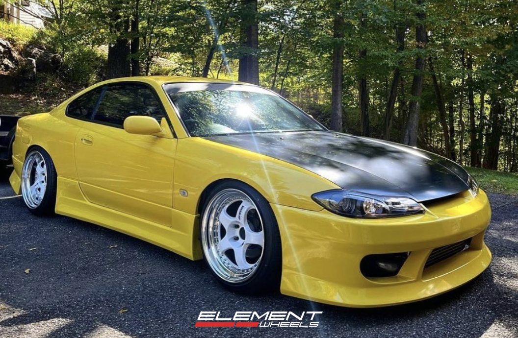 18x9.5 | 18x10.5 Staggered on 1995-1998 Nissan 240sx