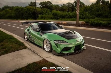 19x9.5 on 2019-2025 Toyota GR Supra