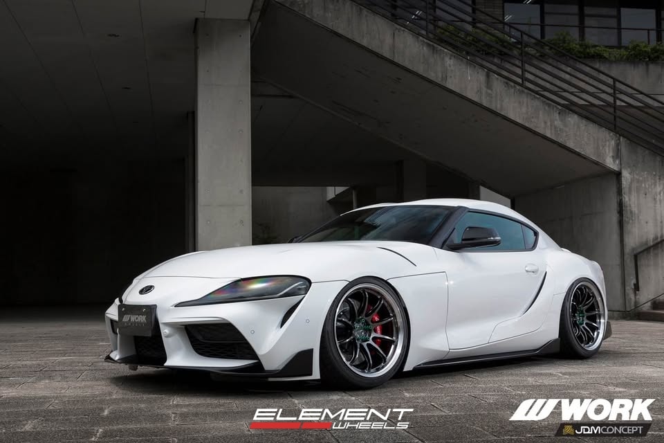 19x10.5 on 2019-2025 Toyota GR Supra