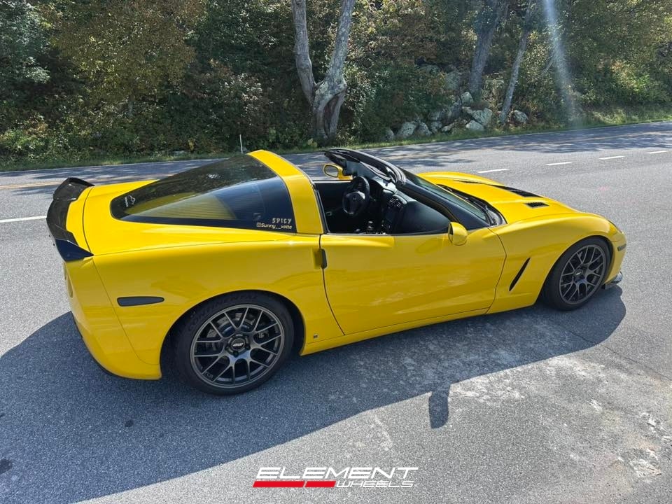 18x10 on Chevrolet 2005-2013 Chevrolet Corvette C6