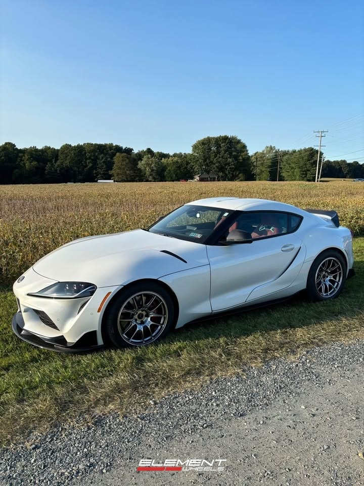 18x9 | 18x10 Staggered Enkei GTC02 on 2019-2025 Toyota GR Supra