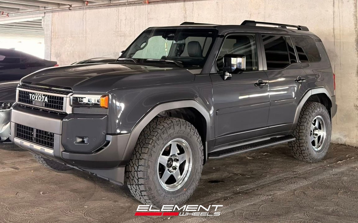 17x8.5 on 2024-2025 Toyota Land Cruiser