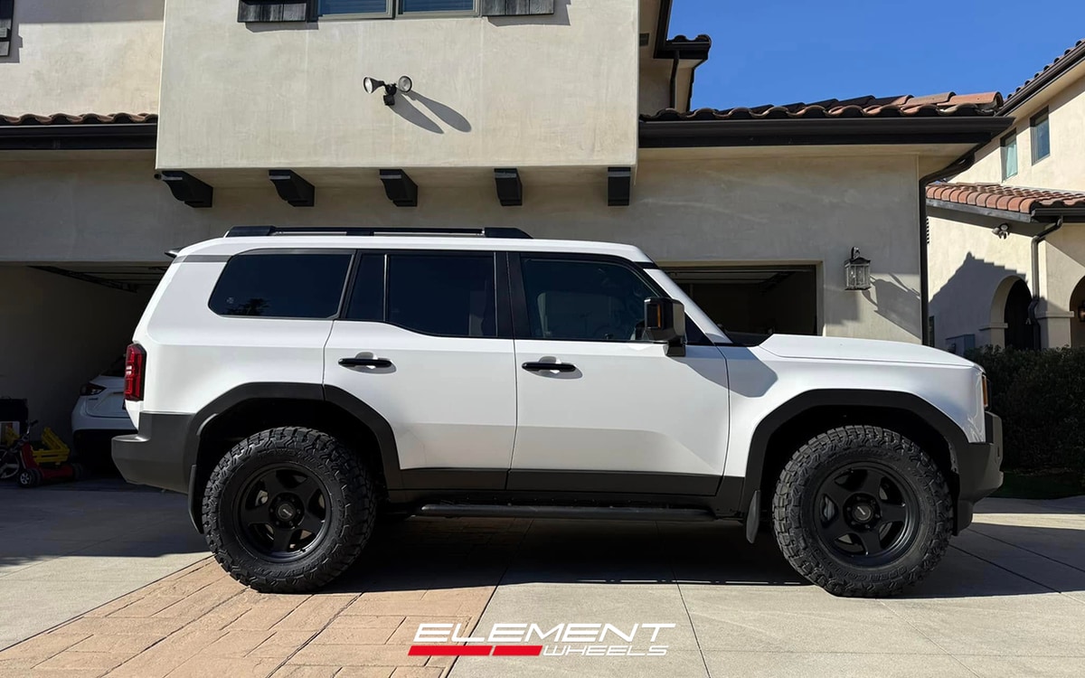 18x8.5 on 2024-2025 Toyota Land Cruiser