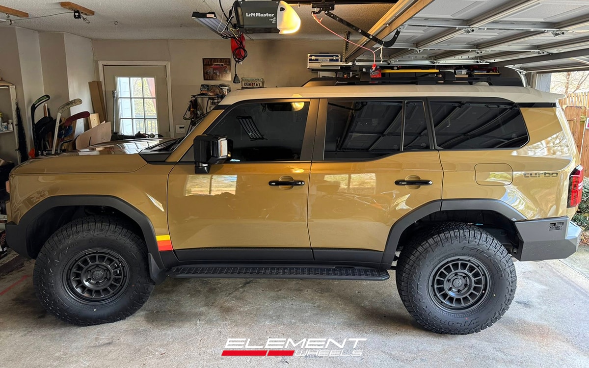 17x8.5 Fifteen52 Off-Road Alpen HD Frosted Graphite on 2024-2025 Toyota Land Cruiser