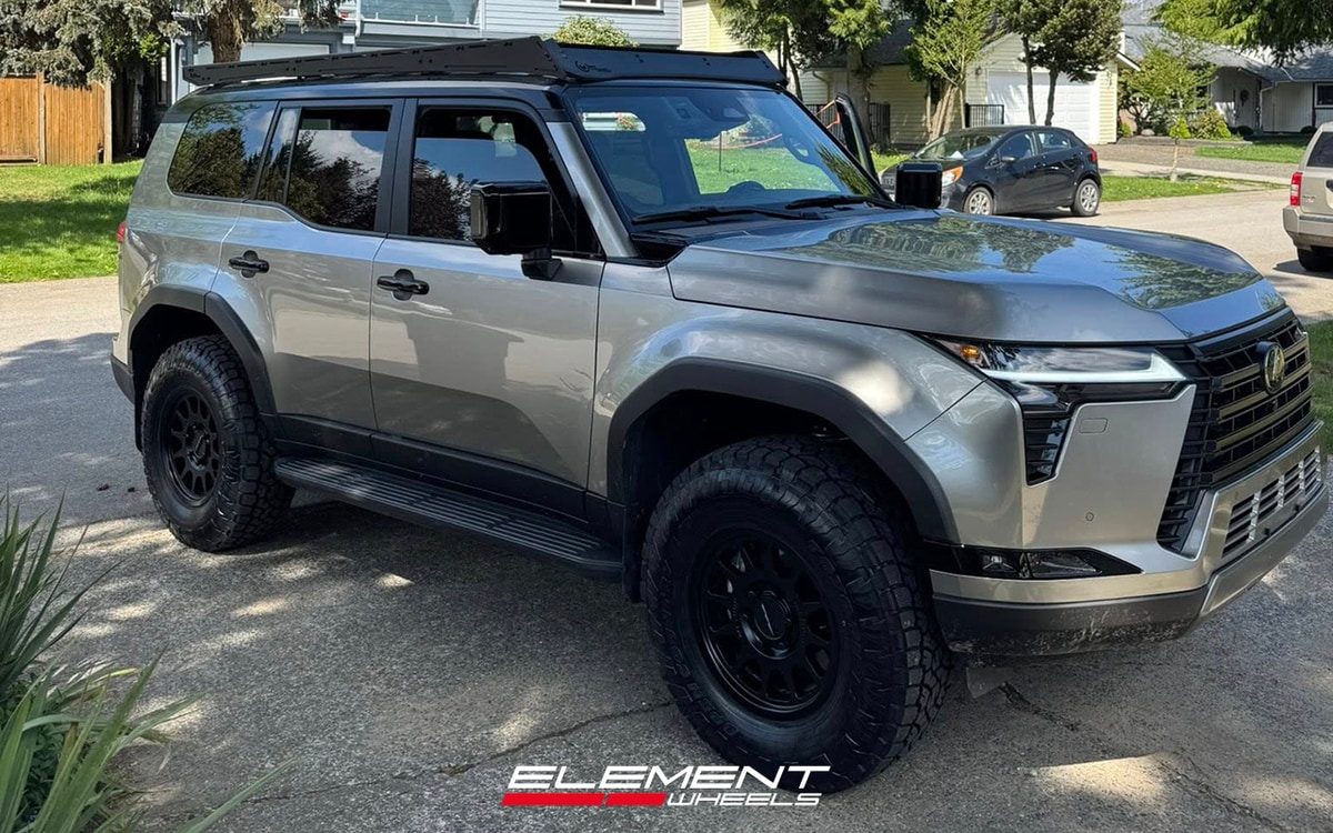 17x8.5 Method Race MR703 Matte Black (Bead Grip) on 2024-2025 Lexus GX
