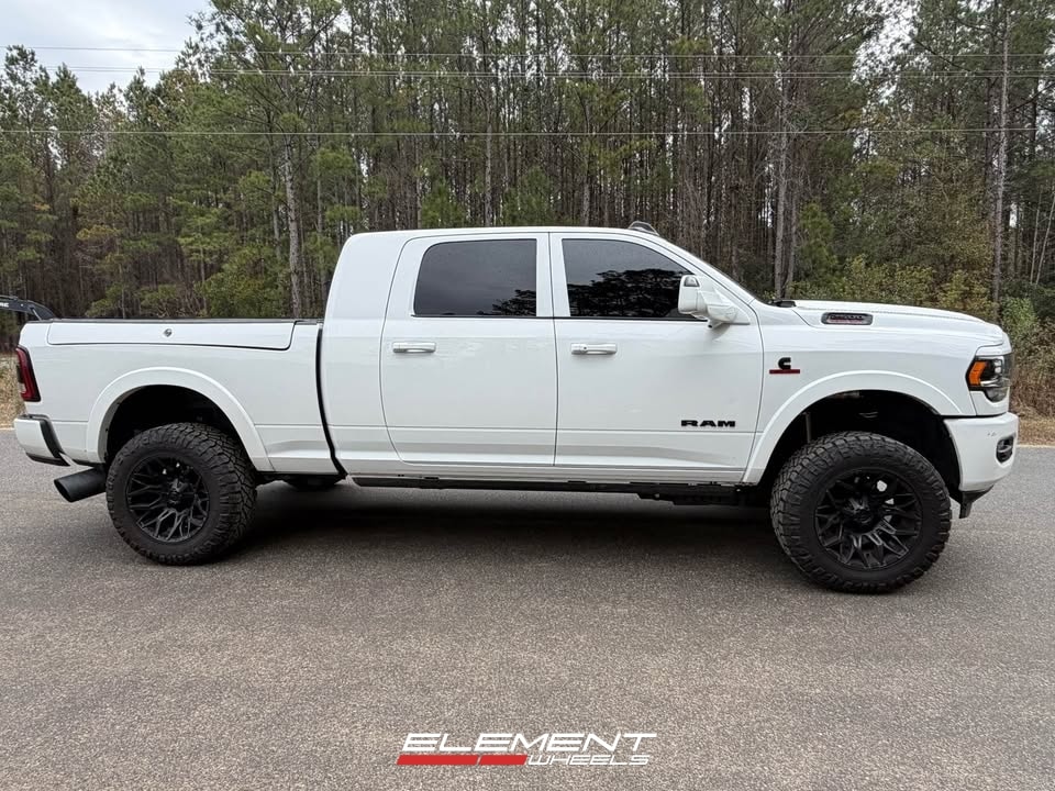 20x10 Fuel Off-Road Twitch Gloss Black Milled D769 on 2019-2026 RAM 2500/3500