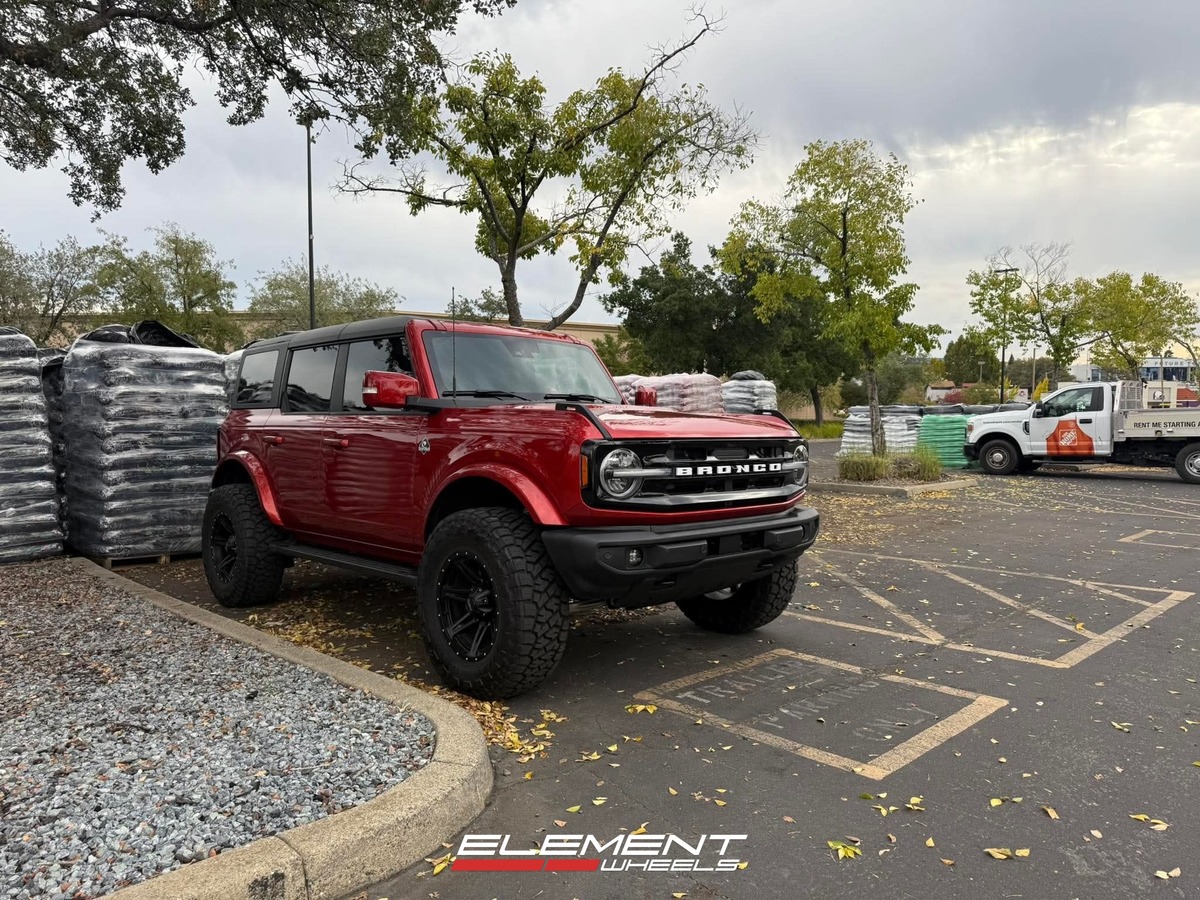 18x9 on 2021-2025 Ford Bronco