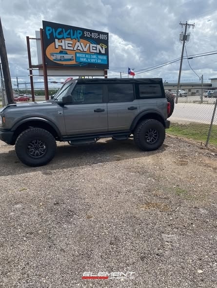 17x9 TIS Off-Road 556AB on 2021-2025 Ford Bronco