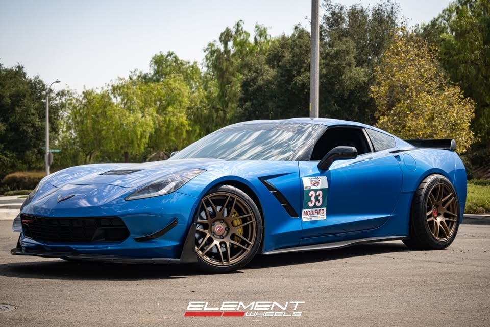 19x9.5 Forgestar Wheels Forgestar F14 on Chevrolet Chevrolet Corvette