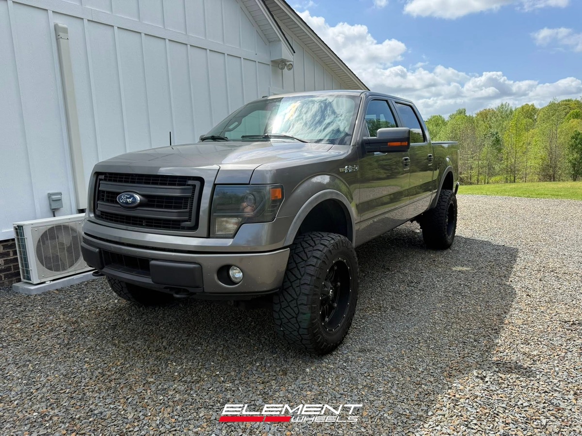 20x10 Fuel Off-Road Hostage Gloss Black D625 on 2009-2014 Ford F-150
