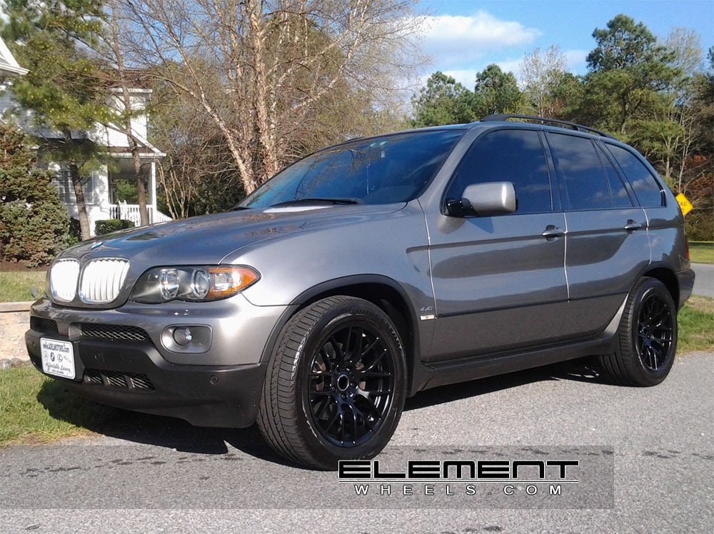 Avant Garde M359 Wheels Black on 2006 BMW X5 w/ Specs