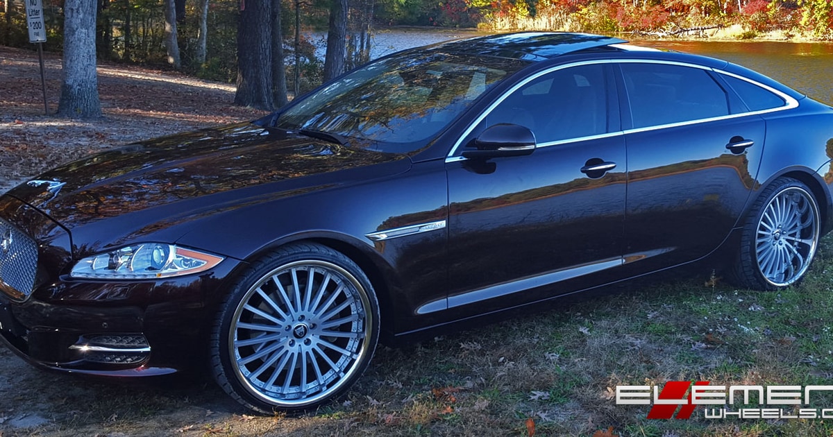 Jaguar Jaguar XJ 22 inch Staggered Wheels 2011 Jaguar XJ w/ Specs ...
