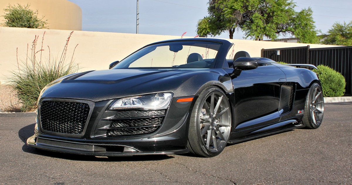 Audi Audi R8 20 inch Staggered Variant Argon Brushed Titanium (Flow ...