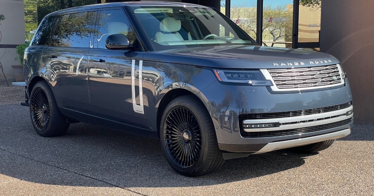 Land Rover Land Rover Range Rover 22 Inch Giovanna Tulum in Gloss Black ...