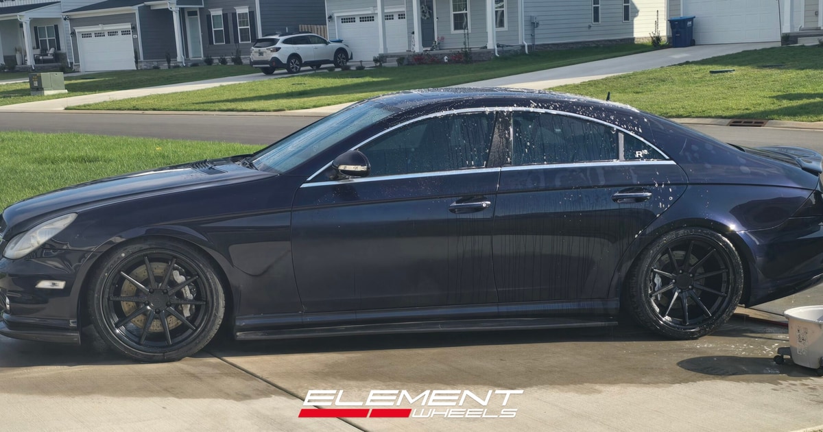 Mercedes Benz Mercedes CLS Class Staggered 19 inch Ferrada FR4 in Matte ...