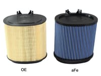 afe magnumflow oe replacement pro 5r air filters 09-12 porsche 911 (977.2) h6 3.6l/3.8l 10-10126