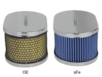 afe magnum flow air filters p5r round racing air filter 6in od x 5in id x 3-1/2in h 10-90009