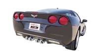 borla 05-08 corvette convertible/coupe 6.0l/6.2l 8cyl ss s-type exhaust (rear section only) 11744