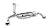 borla 10-13 mazda 3/mazdaspeed 3 2.5l/2.3l turbo few mt hatchback ss exhaust (rear section only) 11786