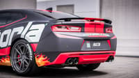 borla 16-22 chevy camaro v8 ss at/mt atak rear section exhaust w/o dual mode valves 11921cf