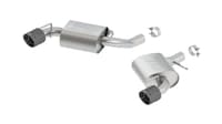 borla 16-21 chevy camaro 6.2l atak rear section exhaust w/o npp 11923cf