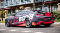 borla 16 - 22 chevy camaro v8 ss at/mt atak rear section exhaust with dual mode valves 11925cf