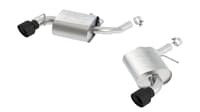 borla 16 - 22 chevrolet camaro 3.6l at/mt rwd ceramic black atak exhaust 11929cb