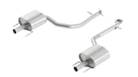 borla 13-20 lexus gs350 3.l at s-type exhaust (rear section only) 11935