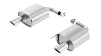 borla 15-22 ford mustang ecoboost at/mt rear section atak exhaust 11939